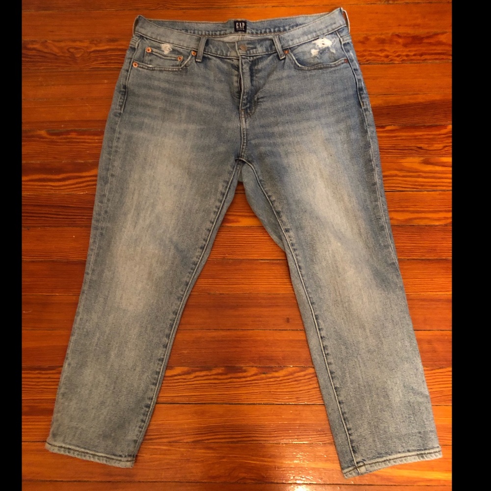 GAP girlfriend jeans petite